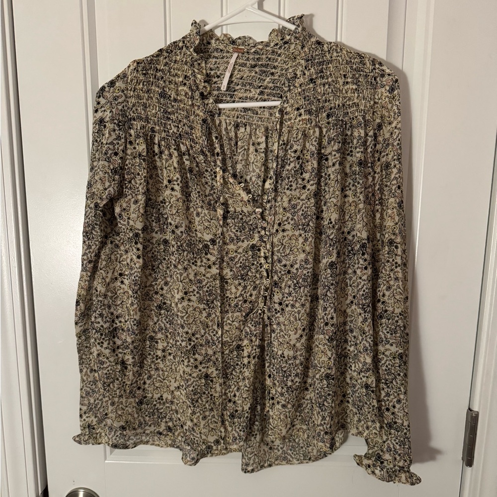 Free People Lela Blouse